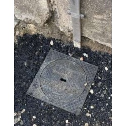 Arqueta de tierra de hierro fundido. ET-REGF 2