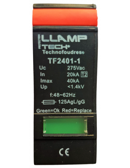 Módulo de reemplazo Tecnofoudres® TF2401 - Descargador de sobretensiones tipo2