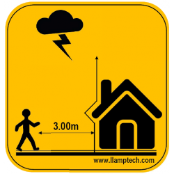 Kit de puesta a tierra de pararrayos. Llamptech 2