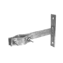 Fijación para mástil pararrayos. Desplazamiento de 150mm a 500mm